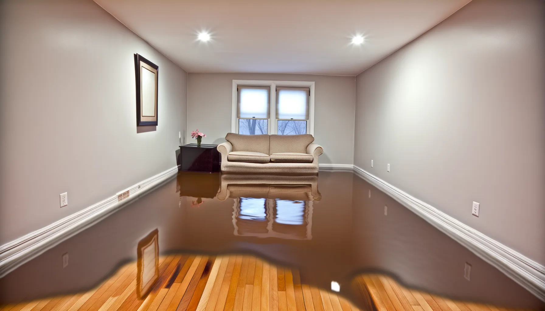Kitchen Water Damage